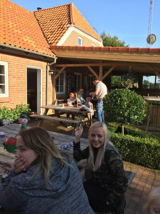 Familiehuis Boysen Appartementen Ribe Bagian luar foto